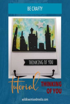 Pin for thinking of you card