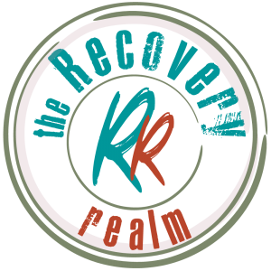 the recovery real, color logo round